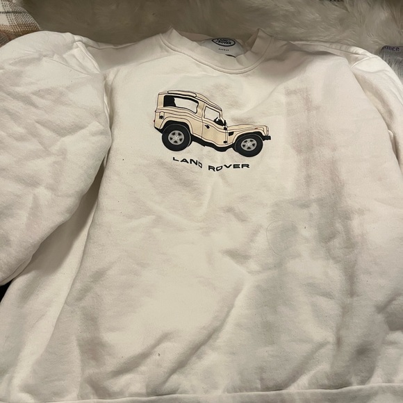 PacSun Sweaters Land Rover Crewneck Poshmark